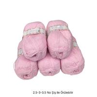 İH7992 - 420 gr. (5 Adet) Simli Yumuşak Doku ince İhraç Fazlası İp