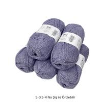 İH7998 - 500 gr. (5 Adet) Yumuşak Doku ince kırçıllı İhraç Fazlası İp