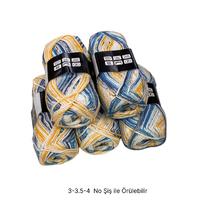 İH8011 - 500 gr. (5 Adet) Coton batik İhraç Fazlası İp