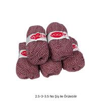 İH8018 - 486 gr. (5 Adet) Nako vogue Yumuşak Doku İhraç Fazlası İp