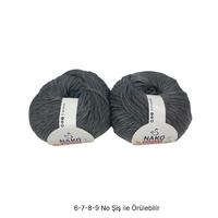 İH8048 - 310 gr. (2 Adet) Nako outlet moher İhraç Fazlası İp