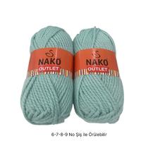 İH8051 - 418 gr. (2 Adet) Nako outlet spagetti Yumuşak Doku İhraç Fazlası İp