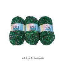 İH8053 - 296 gr. (3 Adet) Nako outlet Yumuşak Doku spagetti İhraç Fazlası İp