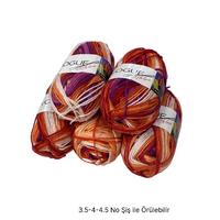 İH8061 - 566 gr. (5 Adet) Nako vogue batik İhraç Fazlası İp