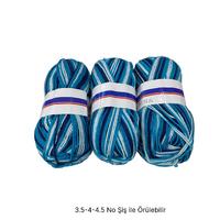 İH8080 - 680 gr. (3 Adet) Büyük çile batik İhraç Fazlası İp