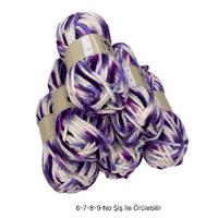 İH8093 - 644 gr. (6 Adet) Yumuşak Doku spagetti batik İhraç Fazlası İp