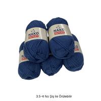 İH8107 - 260 gr. (5 Adet) % 75 yün nako outlet  İhraç Fazlası İp