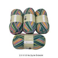 İH8121 - 418 gr. (4 Adet) % 75 yün İhraç Fazlası İp