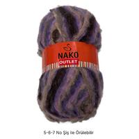 İH8132 - 310 gr. (1 Adet) Kid moher nako outlet İhraç Fazlası İp