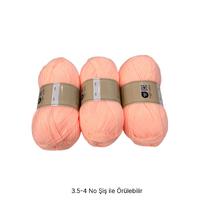 İH8134 - 308 gr. (3 Adet) Antipilling somon İhraç Fazlası İp