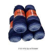 İH8138 - 750 gr. (5 Adet) Uzun sarım batik nako outlet İhraç Fazlası İp