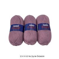 İH8142 - 316 gr. (3 Adet) Nako outlet angora İhraç Fazlası İp
