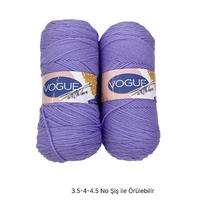 İH8197 - 392 gr. (2 Adet) Nako vogue uzun sarım İhraç Fazlası İp