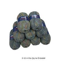 İH8199 - 920 gr. (9 Adet) Moher Yumuşak Doku nako outlet İhraç Fazlası İp