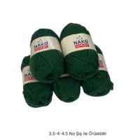 İH8255 - 228 gr. (5 Adet) % 75 yün nako outlet  İhraç Fazlası İp