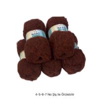 İH8451 - 480 gr. (5 Adet) Kid moher Nako outlet İhraç Fazlası İp