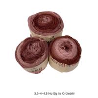 İH8499 - 438 gr. (3 Adet) Nako outlet kek ip  İhraç Fazlası İp