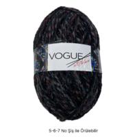 İH8533 - 284gr. (1 Adet) Nako vogue kalın moher  İhraç Fazlası İp