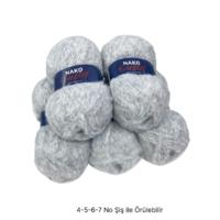 İH8600 - 540 gr. (5 Adet) Kid moher Nako outlet İhraç Fazlası İp