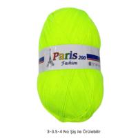 İH8613 - 420 gr. (1 Adet) Neon yeşil büyük çile  İhraç Fazlası İp