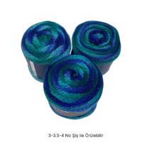 İH8639 - 308 gr. (3 Adet) Vals simli nako outlet  İhraç Fazlası İp