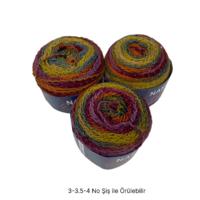 İH8640 - 310 gr. (3 Adet) Vals simli nako outlet  İhraç Fazlası İp