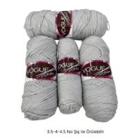 İH8645 - 648 gr. (4 Adet) Uzun sarım nako vogue İhraç Fazlası İp