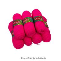 İH8646 - 758 gr. (7 Adet) Uzun sarım nako vogue  İhraç Fazlası İp