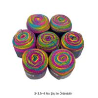 İH8647 - 720 gr. (7 Adet) Vals simli nako outlet  İhraç Fazlası İp