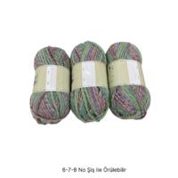 İH8677 - 440 gr. (3 Adet) Spagetti batik İhraç Fazlası İp