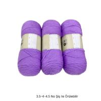 İH8696 - 534 gr. (3 Adet) Nako ihraç  uzun sarım İhraç Fazlası İp