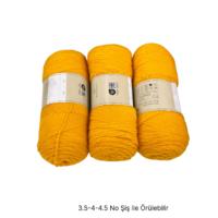 İH8699 - 600 gr. (3 Adet) Nako ihraç  uzun sarım  İhraç Fazlası İp