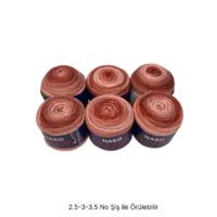İH8705 - 900 gr. (6 Adet) Cotton pamuk nako outlet İhraç Fazlası İp