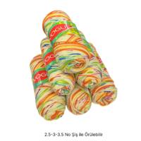 İH8707 - 540 gr. (6 Adet) % 75 yün ince nako vogue İhraç Fazlası İp