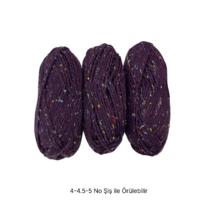 İH8718 - 292 gr. (3 Adet) Tweedli yünlü İhraç Fazlası İp