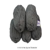 İH8720 - 500 gr. (5 Adet) Lanosso pattara % 25 yün İhraç Fazlası İp