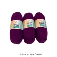 İH8733 - 308 gr. (3 Adet) Antipilling nako outlet  İhraç Fazlası İp
