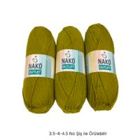 İH8735 - 434 gr. (3 Adet) Antipilling nako outlet  İhraç Fazlası İp
