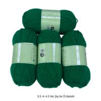 İH8866 - 418 gr. (4 Adet) Yeşil İhraç Fazlası İp
