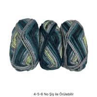 İH9040 - 294 gr. (3 Adet) Spagetti batik Yumuşak Doku İhraç Fazlası İp