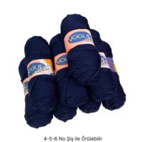 İH9059 - 970 gr. (8 Adet) Yumuşak Doku kalın nako vogue İhraç Fazlası İp