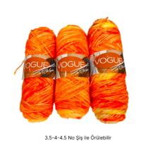 İH9060 - 340 gr. (3 Adet) Nako vogue Uzun sarım İhraç Fazlası İp