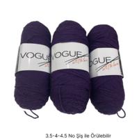 İH9110 - 540 gr. (3 Adet) Nako vogue Uzun sarım İhraç Fazlası İp