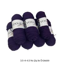 İH9112 - 1130 gr. (7 Adet) Nako vogue Uzun sarım İhraç Fazlası İp