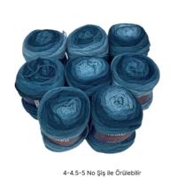 İH9125 - 1120 gr. (8 Adet) Nako outlet batik İhraç Fazlası İp