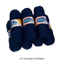 İH9136 - 826 gr. (7 Adet) Yumuşak Doku kalın nako vogue İhraç Fazlası İp