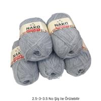 İH9141 - 650 gr. (5 Adet) Nako outlet çift kat İhraç Fazlası İp