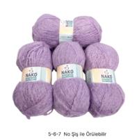 İH9147 - 430 gr. (4 Adet) Kid moher nako outlet  İhraç Fazlası İp