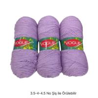İH9167 - 580 gr. (3 Adet) Nako vogue uzun sarım İhraç Fazlası İp