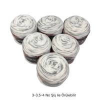 İH9177 - 980 gr. (6 Adet) Nako vogue kek ip  İhraç Fazlası İp